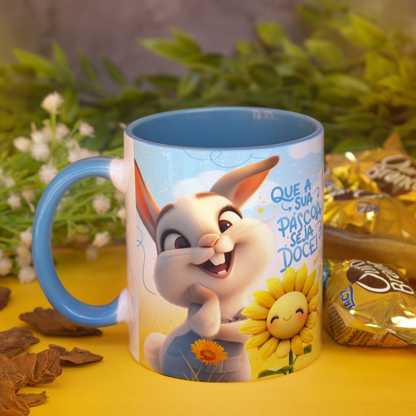 20 Arte para Caneca Páscoa Encantada Arquivo em Png 4