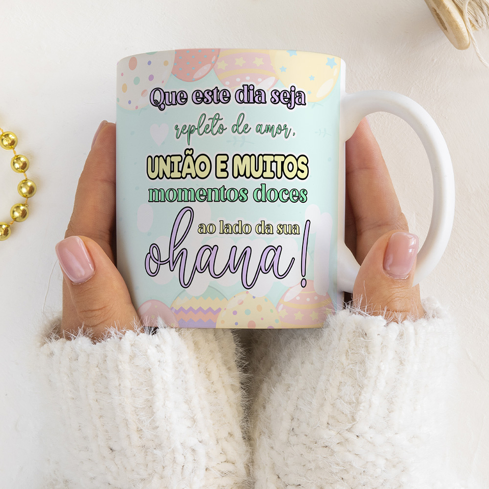 7 Arte para Caneca Páscoa Stitch Arquivo Editável 13