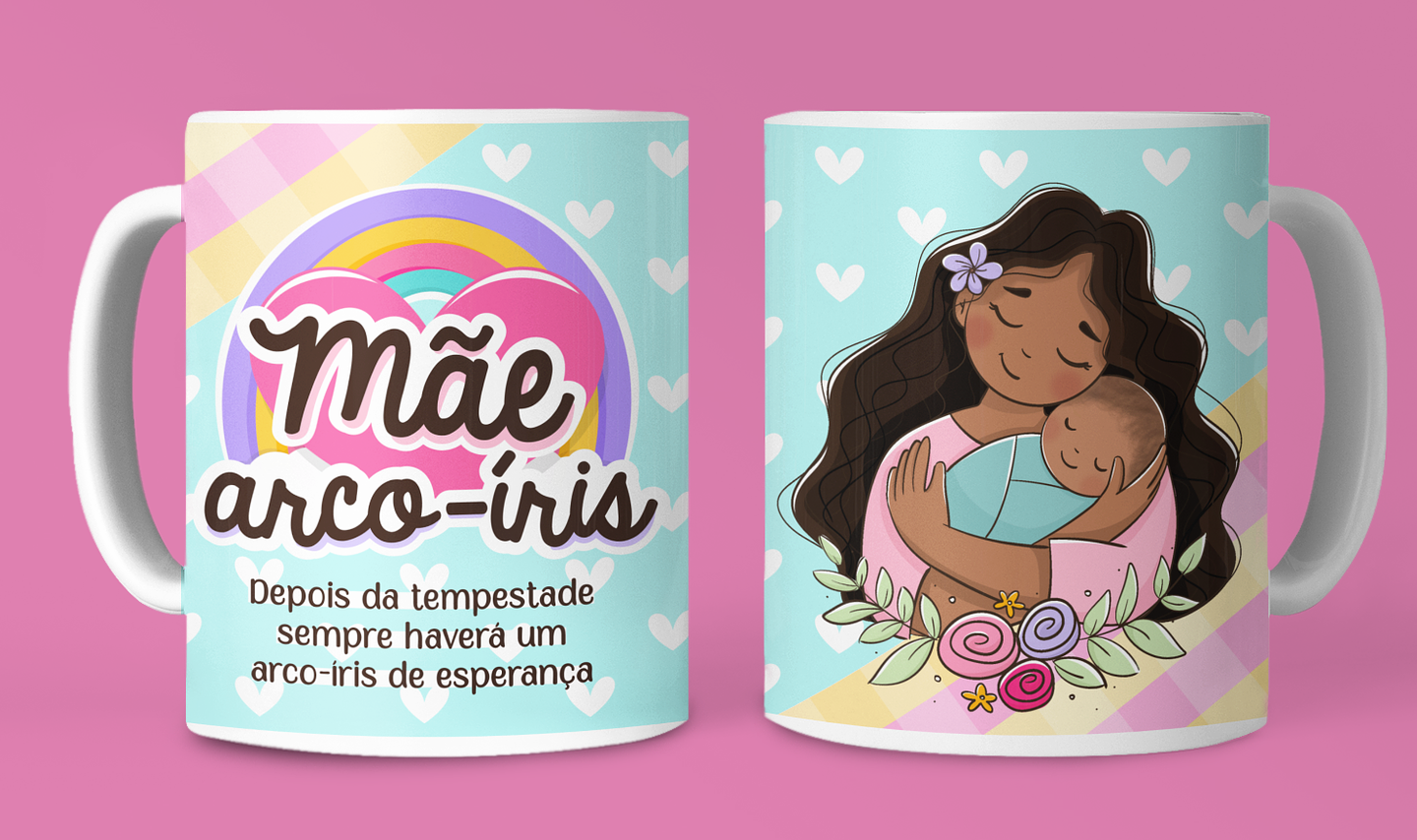 7 Artes para Caneca Dia das Mães Arquivo em Jpg 4