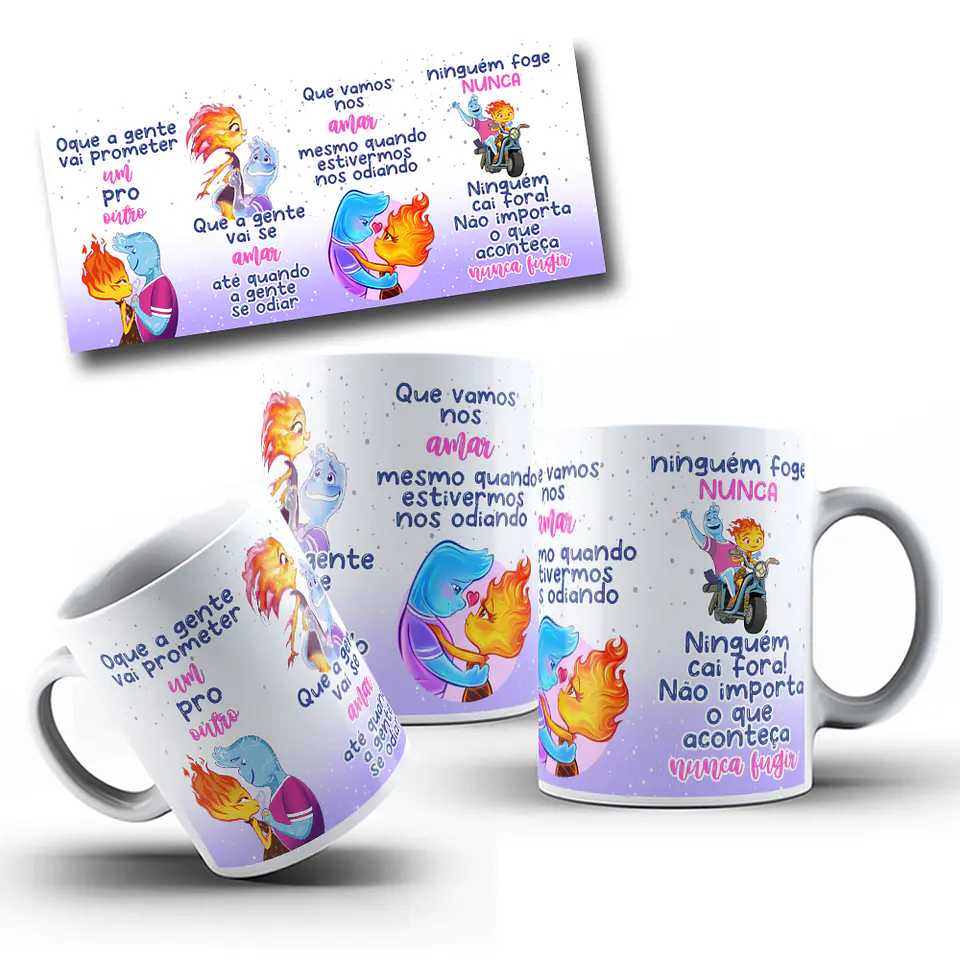 Artes Caneca O que a Gente Vai Prometer Um Para o Outro Filme Elementos Arquivos Editável 1