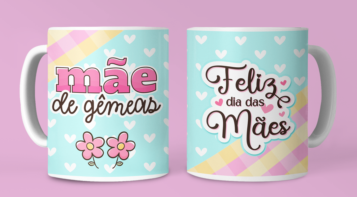 7 Artes para Caneca Dia das Mães Arquivo em Jpg 7