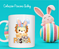 36 Arte para Caneca Almofada e Body Páscoa Baby Arquivo Editável  - Thumbnail 13