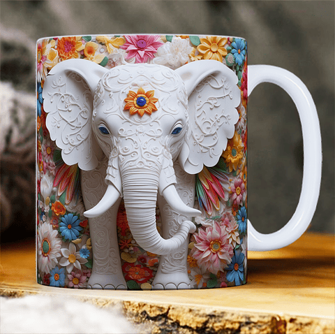 30 Artes para Caneca Animais 3d Arquivo em Jpg