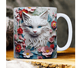 30 Artes para Caneca Animais 3d Arquivo em Jpg