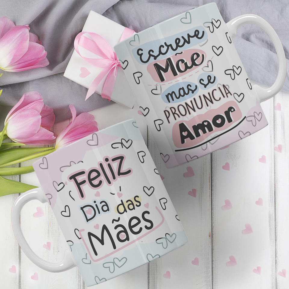 44 Artes para Caneca, Azulejo e Camisa Dia das Mães Arquivo Editável 11