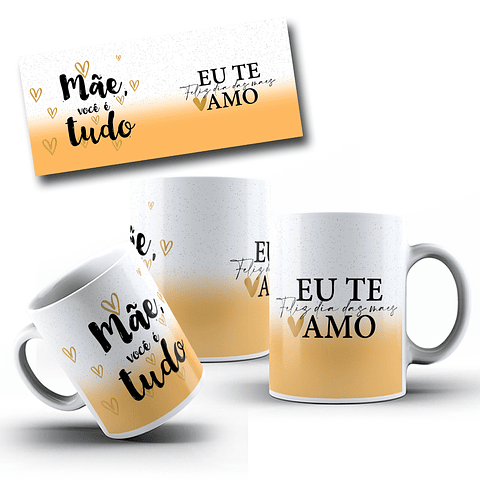 10 Arte para Caneca Dia das Mães Arquivo em Jpg
