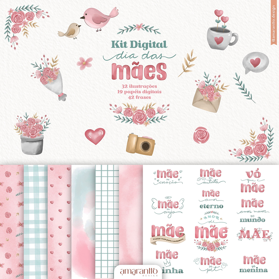 Arquivos de Corte Mimos Dia das Mães em Pdf 13