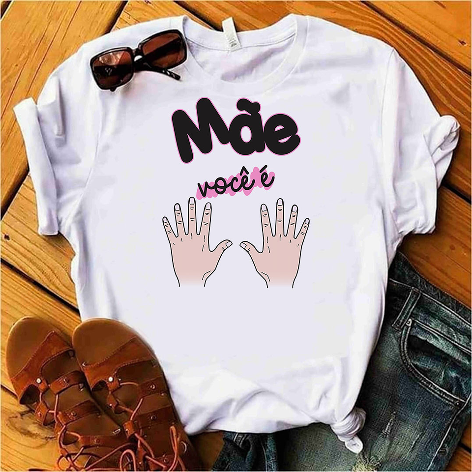 44 Artes para Caneca, Azulejo e Camisa Dia das Mães Arquivo Editável 16