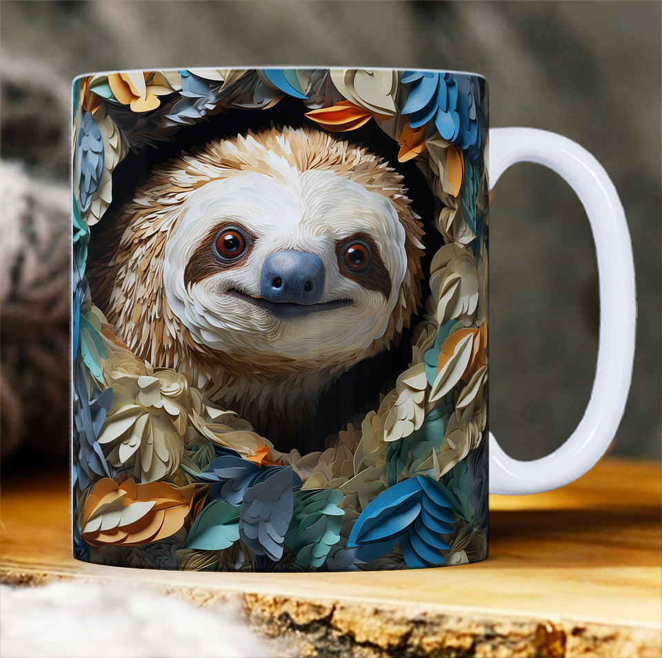 30 Artes para Caneca Animais 3d Arquivo em Jpg 8