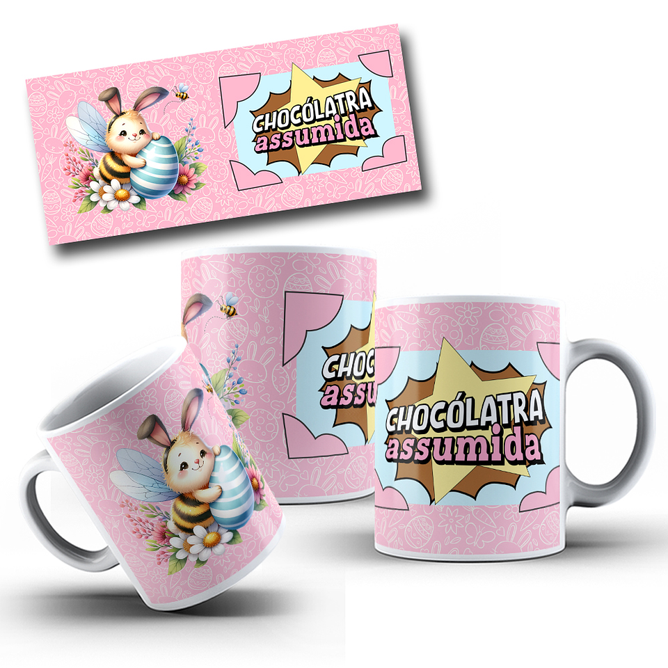 21 Arte para Caneca Páscoa Arquivo em Jpg 7