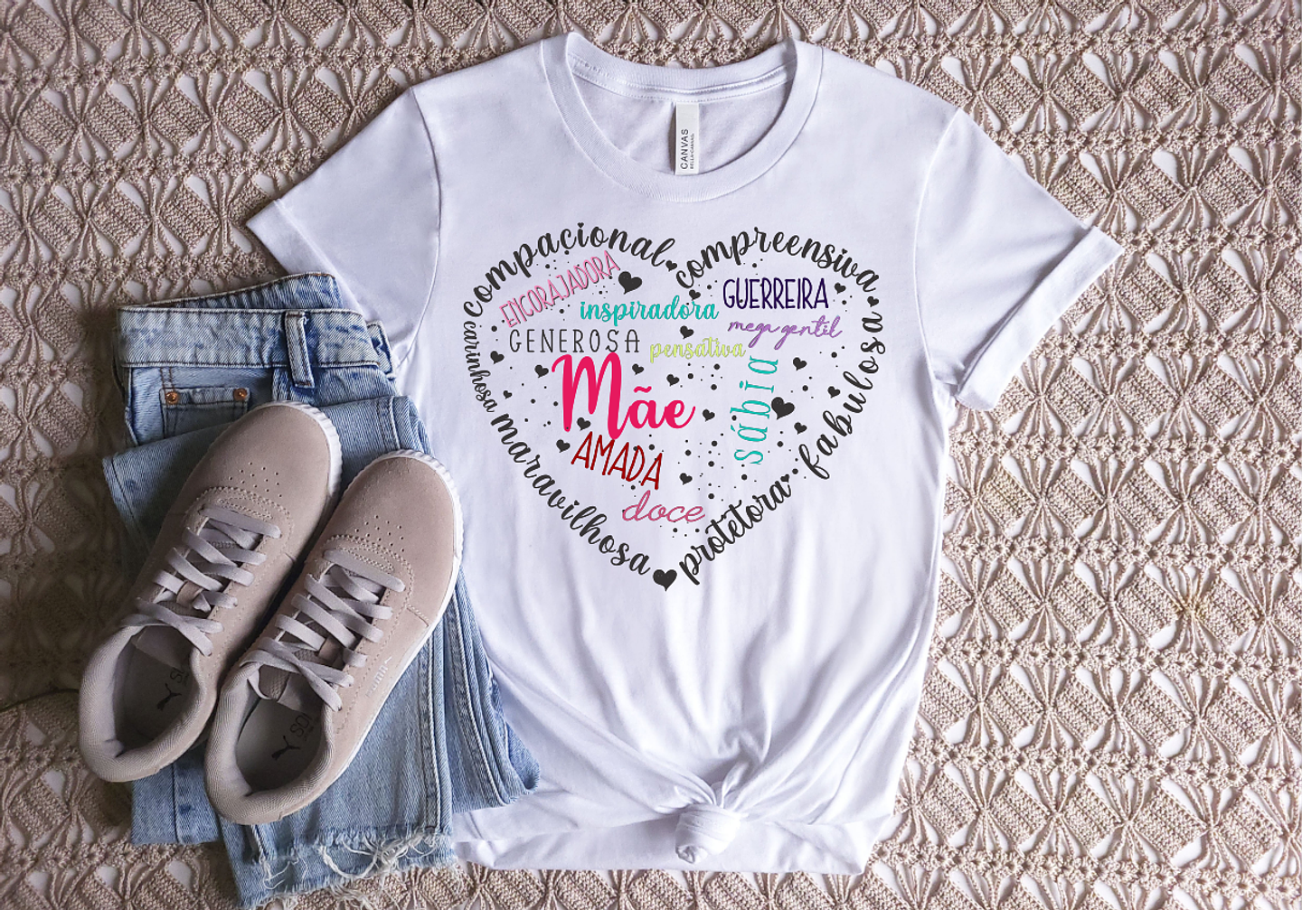 19 Arte para Caneca e Camisa Dia das Mães Arquivo em Png 1