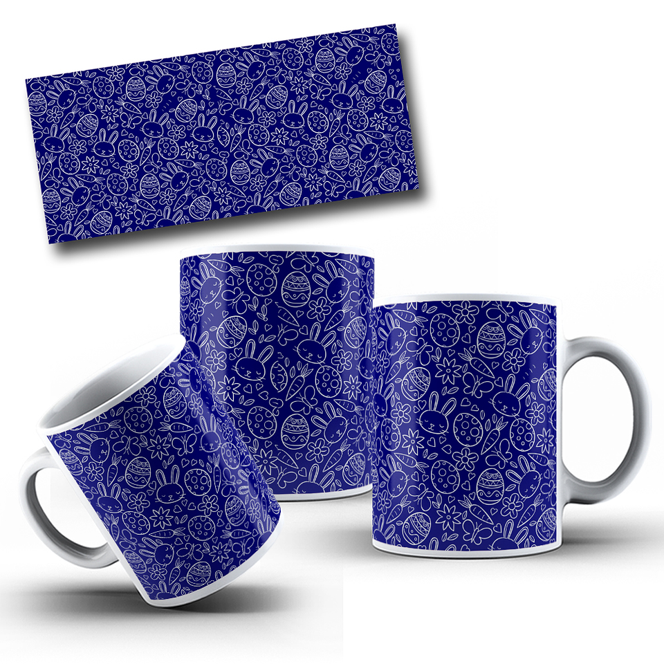 22 Arte para Fundos para Caneca Páscoa Arquivo em Jpg  16