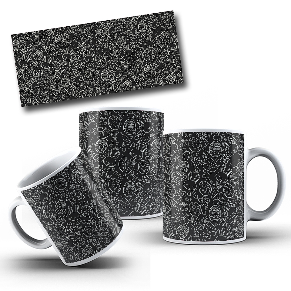22 Arte para Fundos para Caneca Páscoa Arquivo em Jpg  18