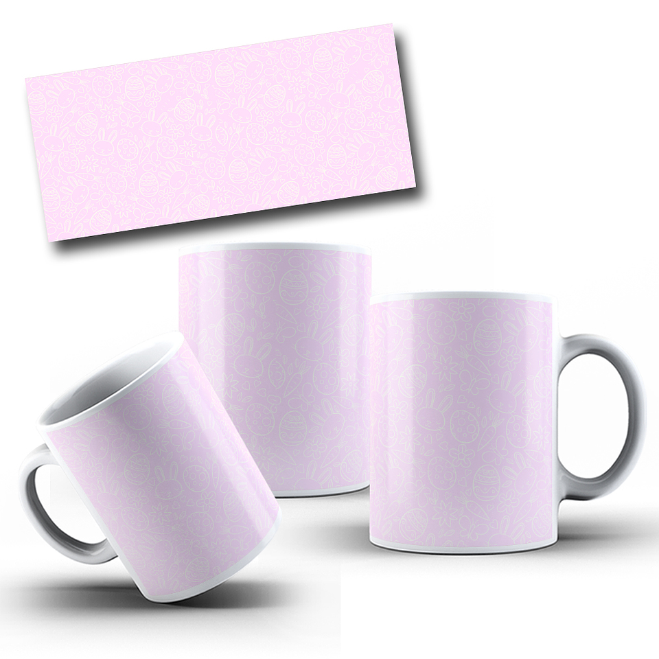 22 Arte para Fundos para Caneca Páscoa Arquivo em Jpg  22