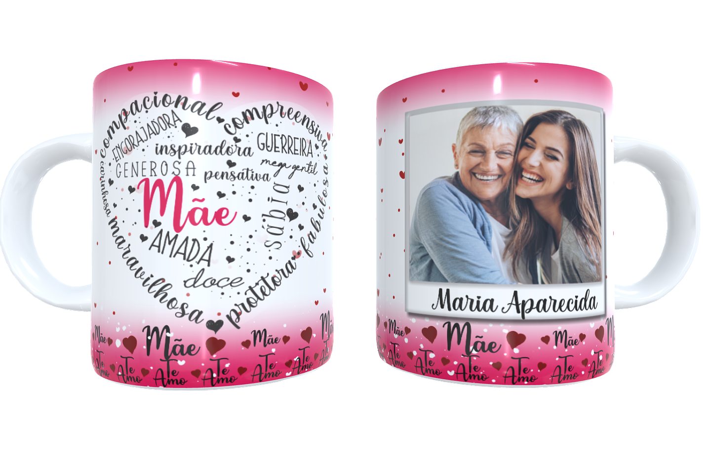 19 Arte para Caneca e Camisa Dia das Mães Arquivo em Png 7