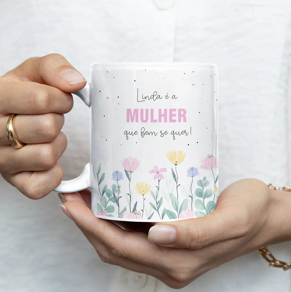 14 Artes para Caneca Dia das Mulheres Arquivo Editável 7