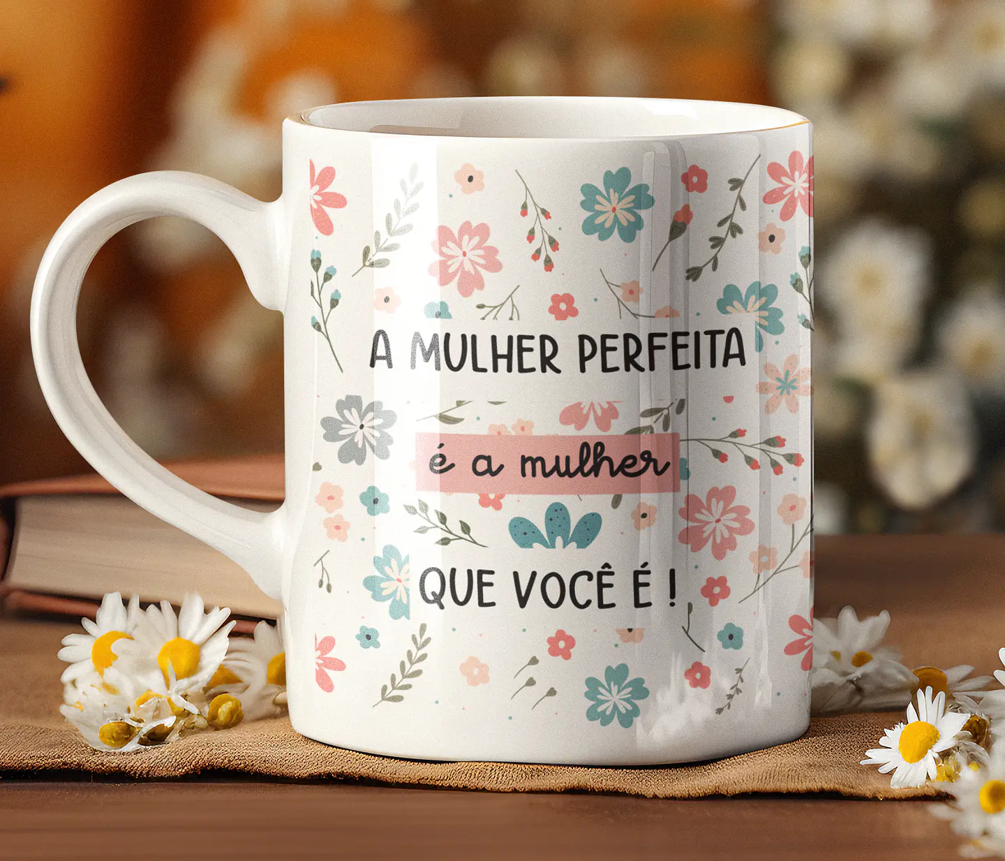 14 Artes para Caneca Dia das Mulheres Arquivo Editável 9