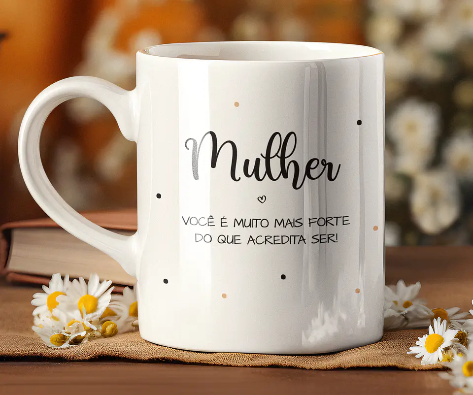 14 Artes para Caneca Dia das Mulheres Arquivo Editável 10