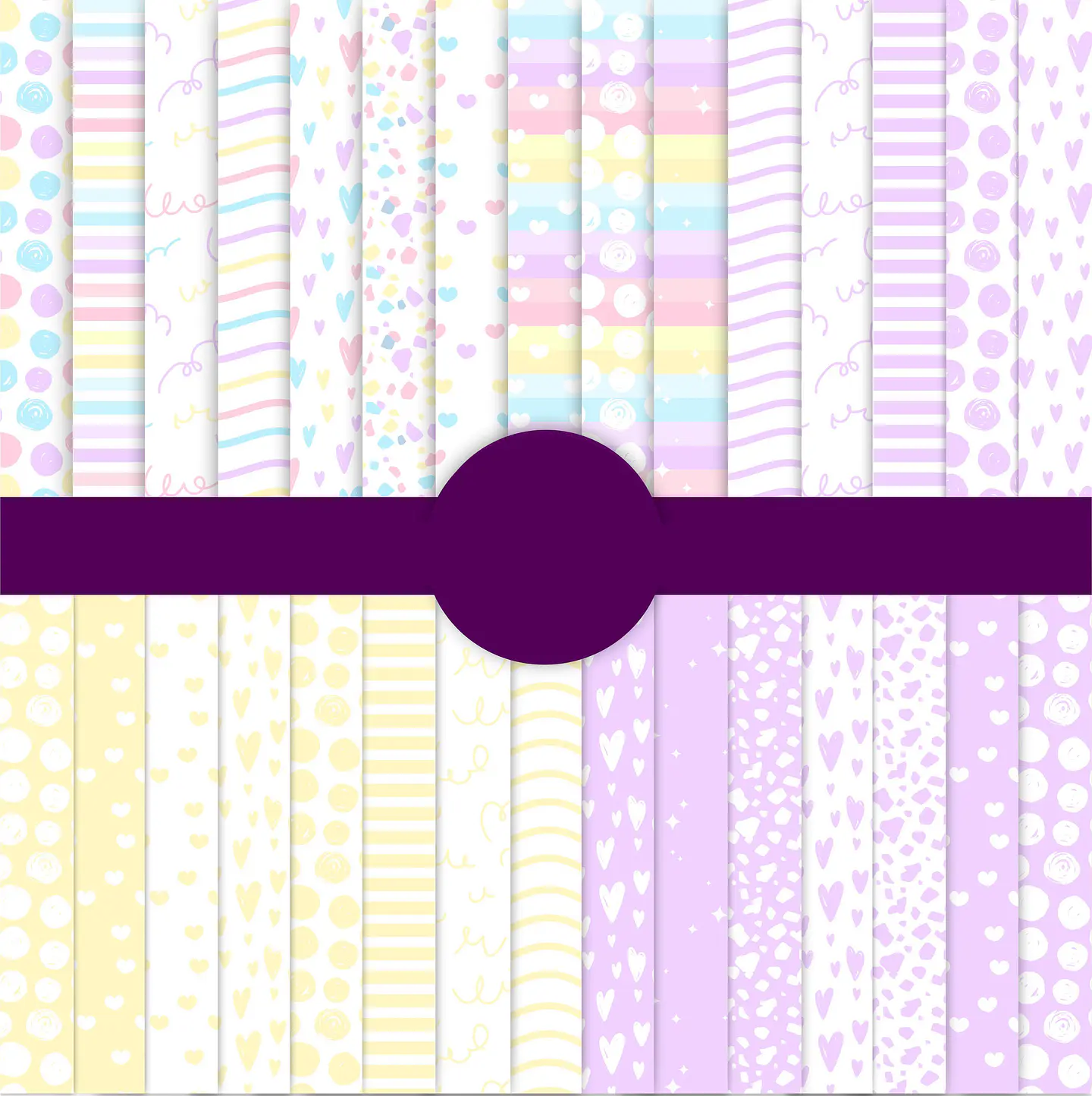 Kit Digital Páscoa Cute em Png  4