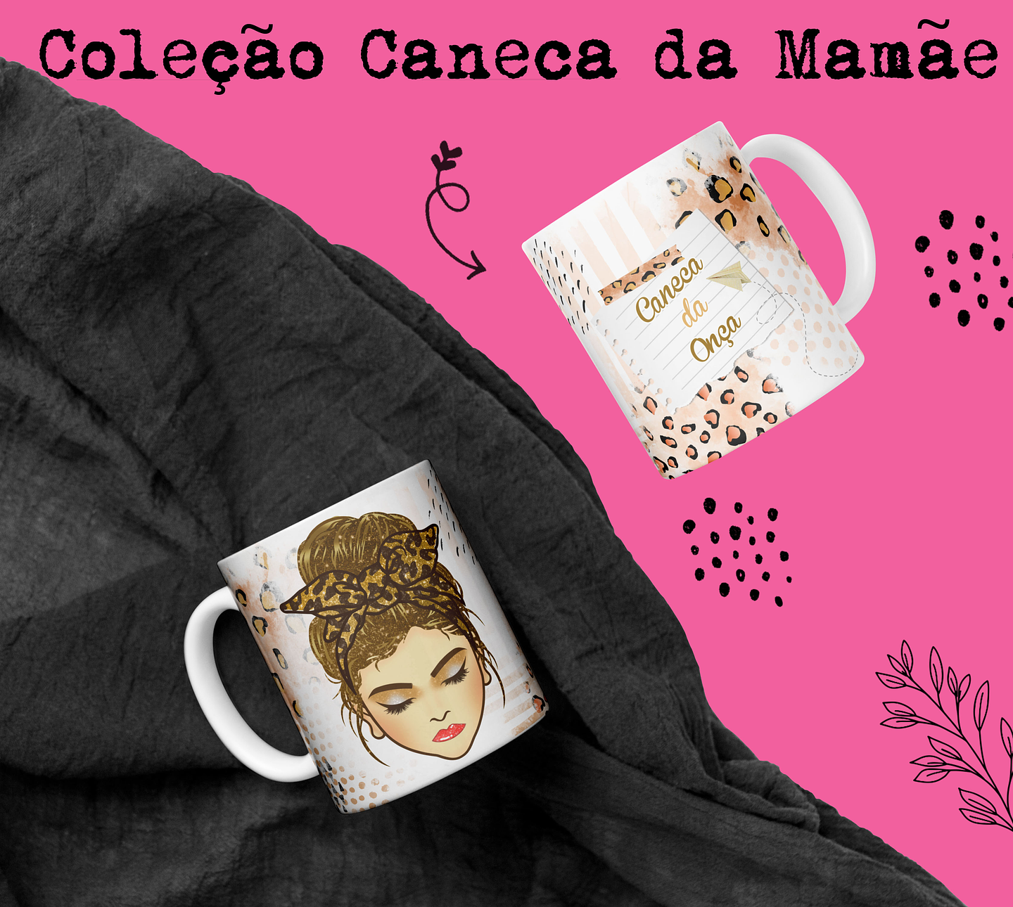 15 Artes Caneca Dia das Mães Arquivo Editável 13