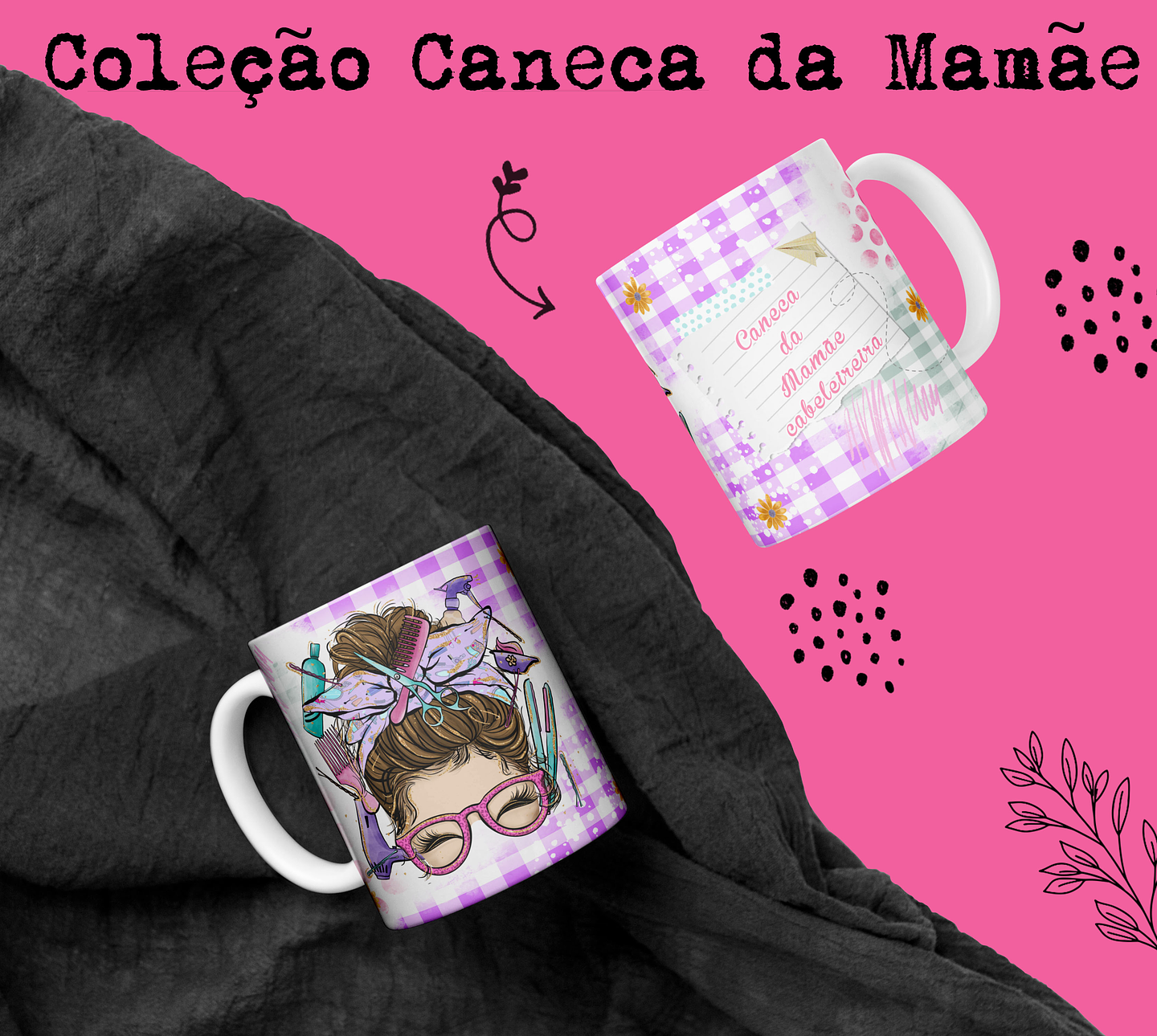 15 Artes Caneca Dia das Mães Arquivo Editável 17