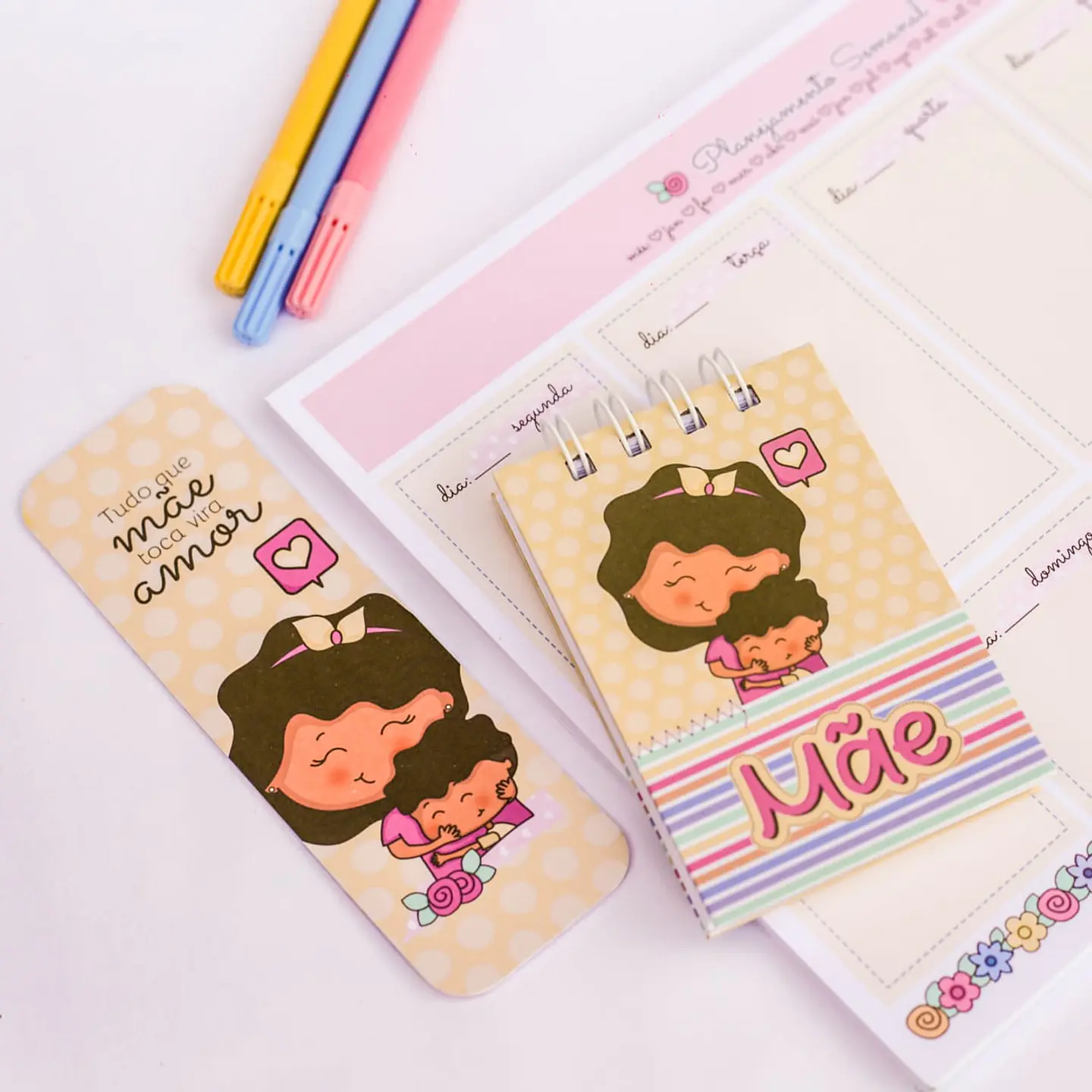 Arquivo Bloquinho Dia das Mães Arquivo em Pdf 6