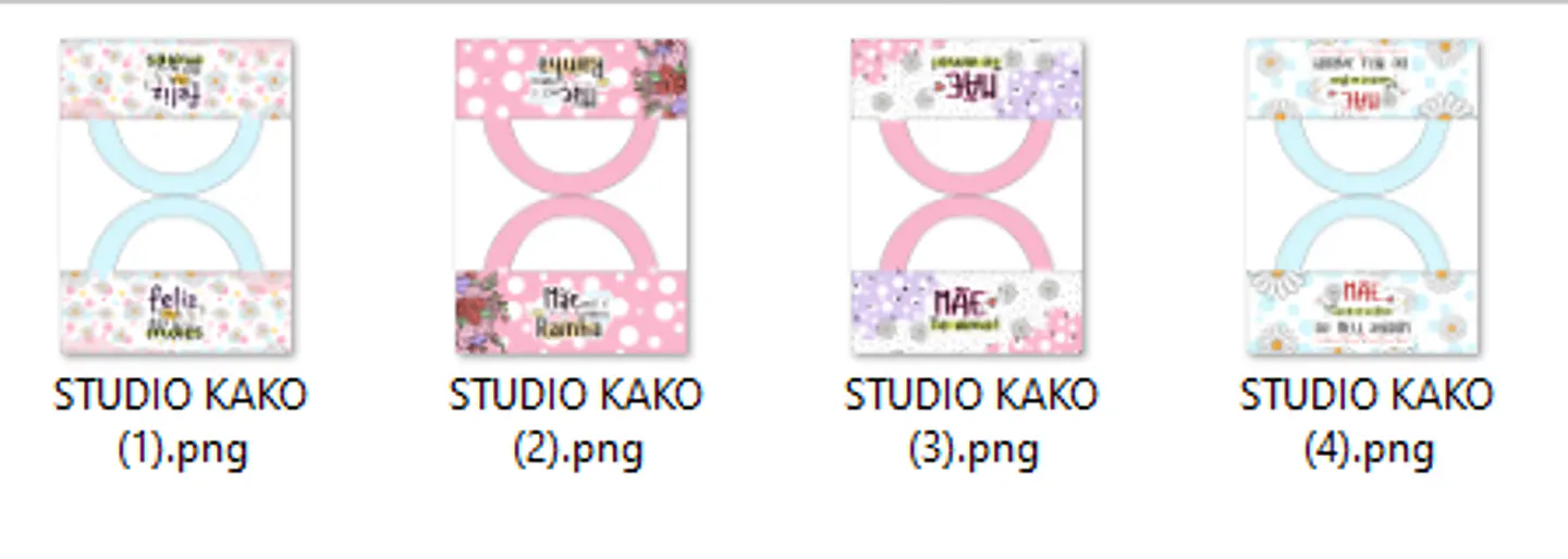 Kit Digital Dia das Mães em Png  6