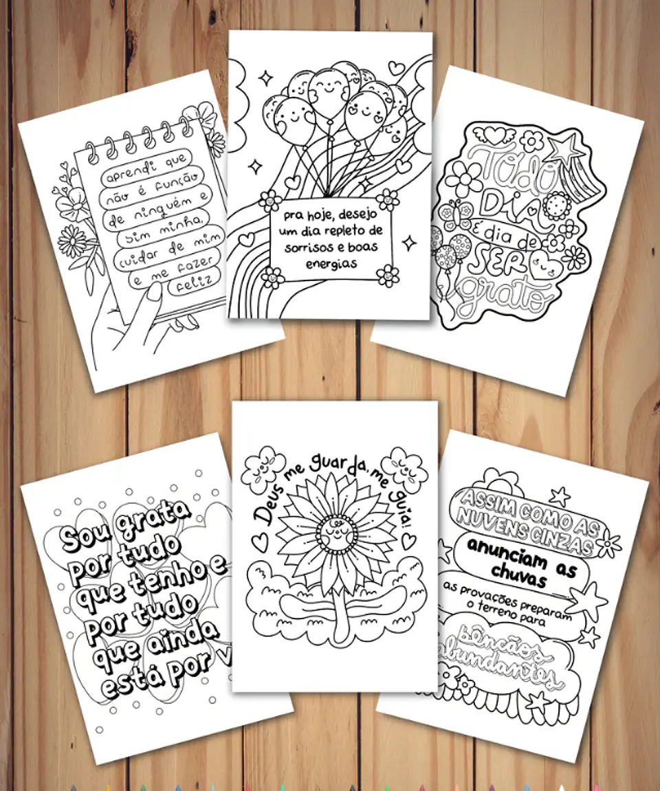 Arquivo Caderno de Frases Positivas para Pintar e Frases Edificantes em Pdf  3