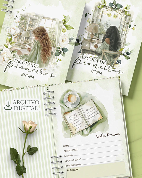 Arquivo Planners e Caderno Arquivo em Pdf