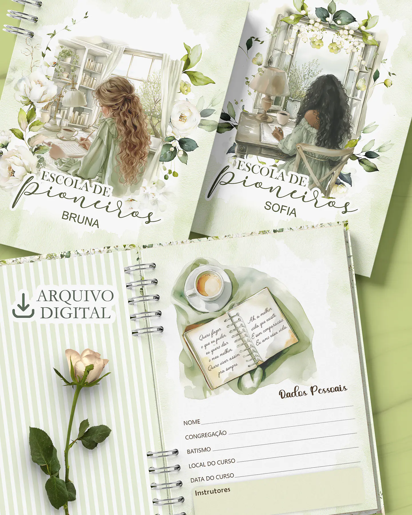 Arquivo Planners e Caderno Arquivo em Pdf 1