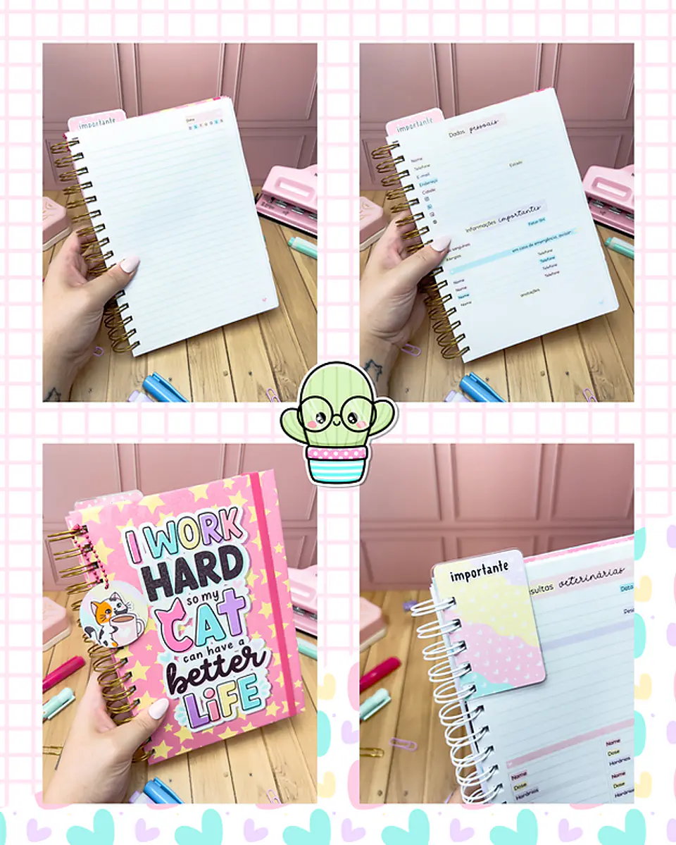 Kit Digital Fofurinhas e Mimos em Png 3