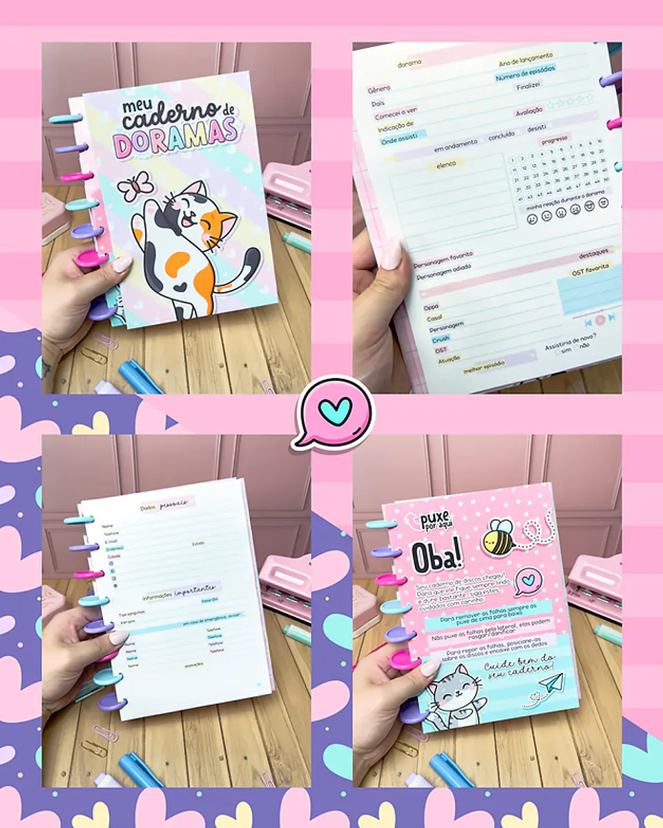 Kit Digital Fofurinhas e Mimos em Png 6