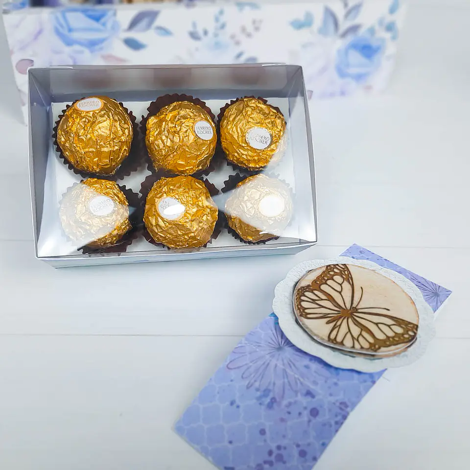 Arquivos Prontos para Cesta de Bebidas e Doces Lilas em Pdf  9