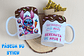 8 Arte para Caneca Stitch Páscoa Arquivo Editável - Thumbnail 3