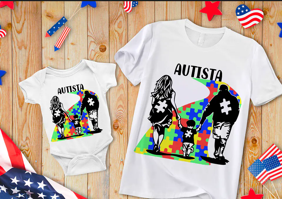 13 Arte para Camisa Autista Arquivo em Png 3