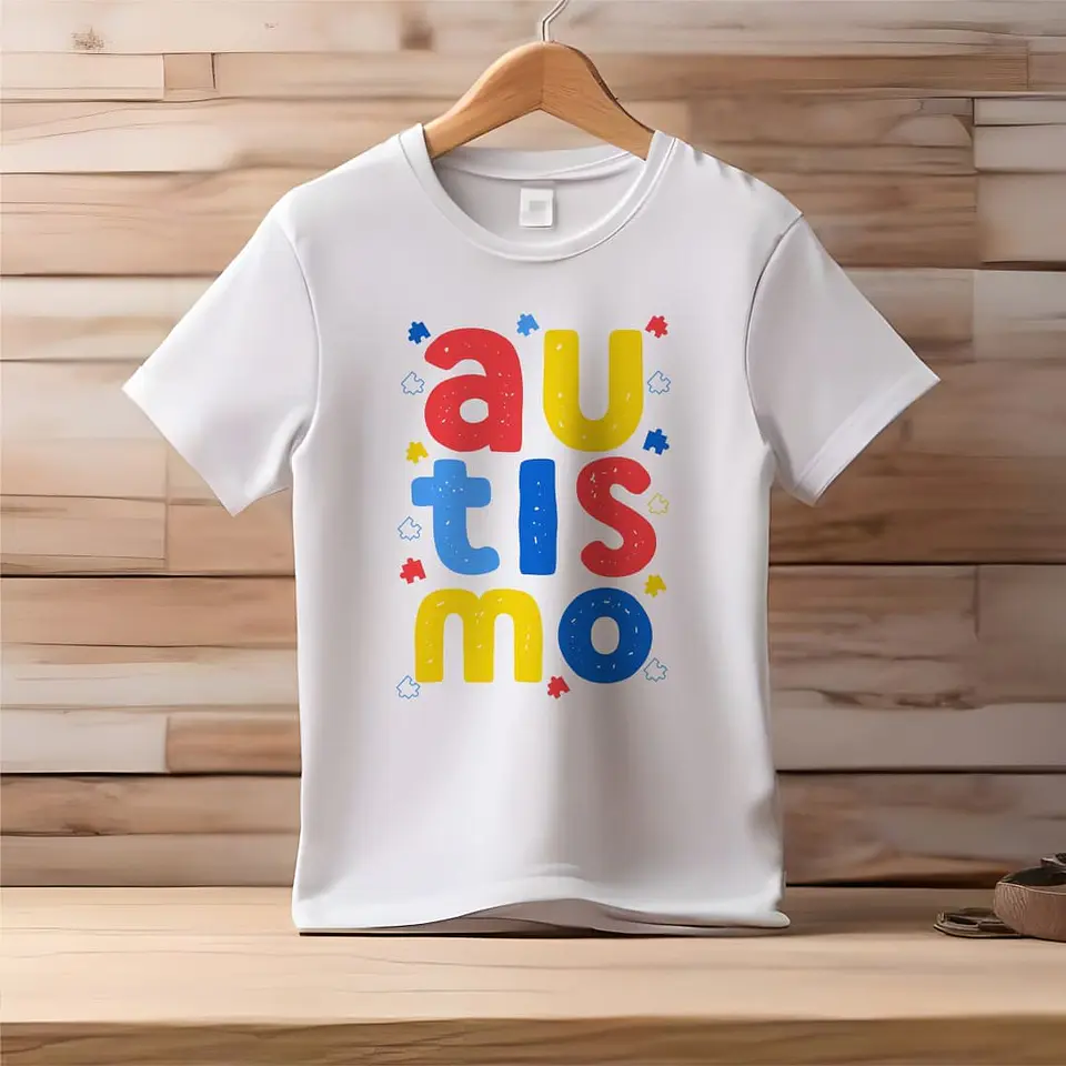 15 Arte para Camisa Autismo Arquivo Editável 10