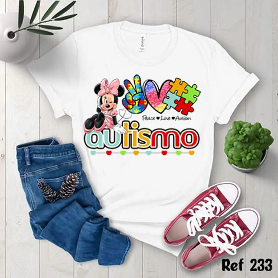 30 Arte para Camisa Autismo Arquivo Editável 6