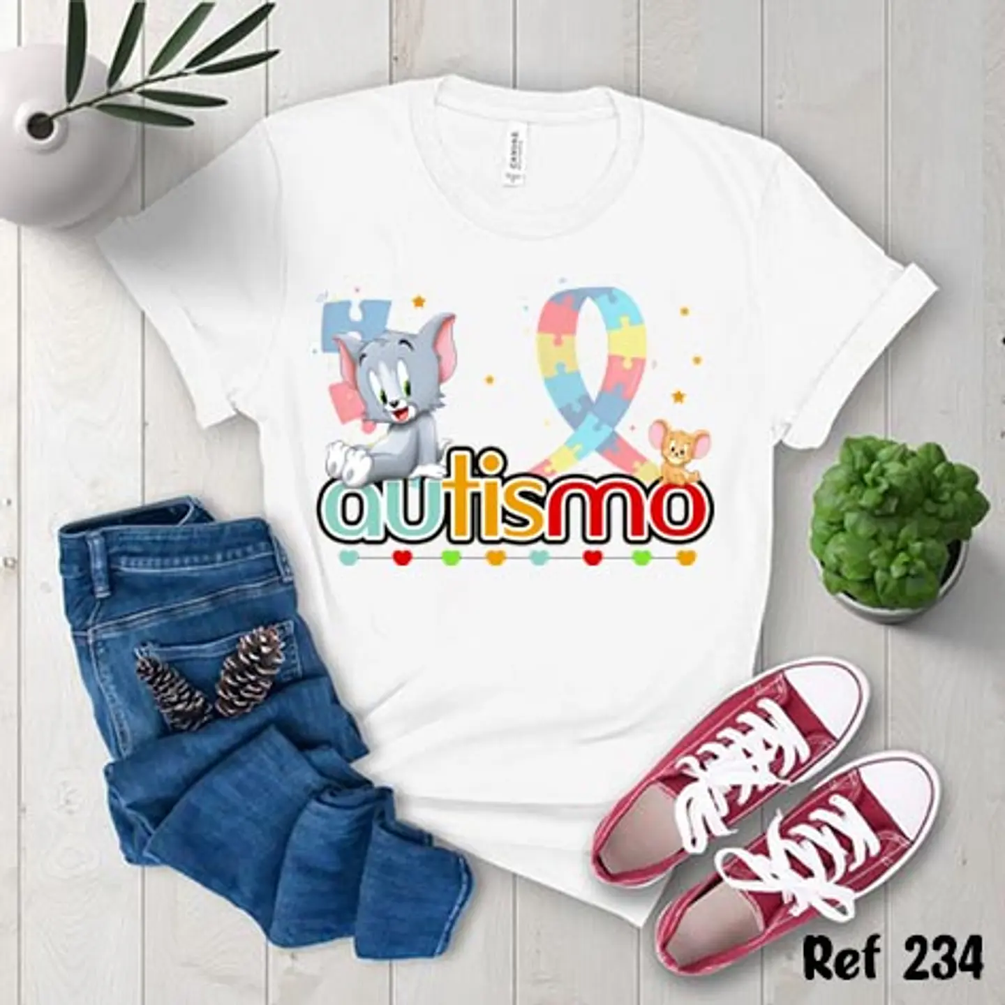 30 Arte para Camisa Autismo Arquivo Editável 7
