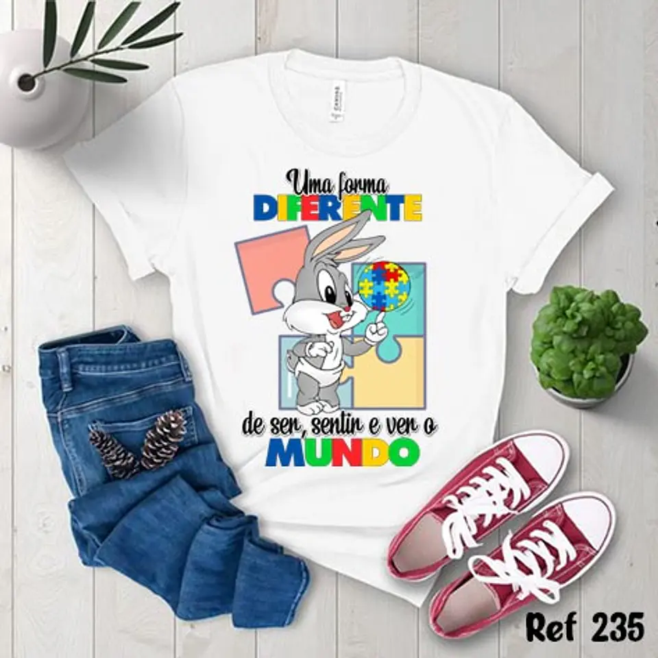 30 Arte para Camisa Autismo Arquivo Editável 8