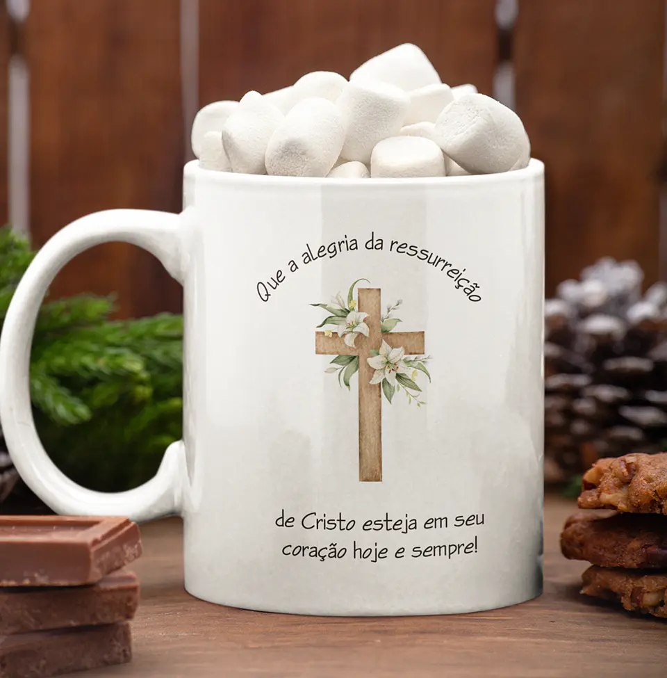 11 Arte para Caneca Páscoa Delicada Arquivo Editável 9