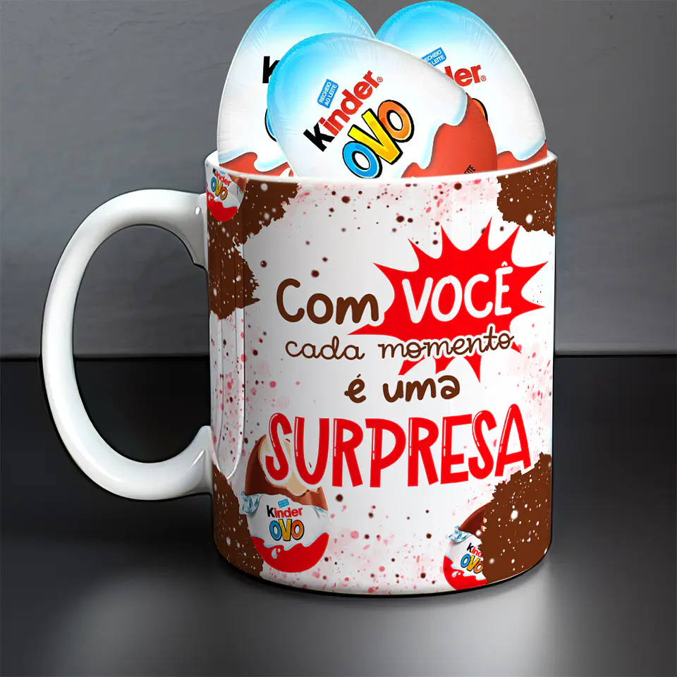 12 Arte para Caneca Páscoa Chocolates Arquivo Editável 1