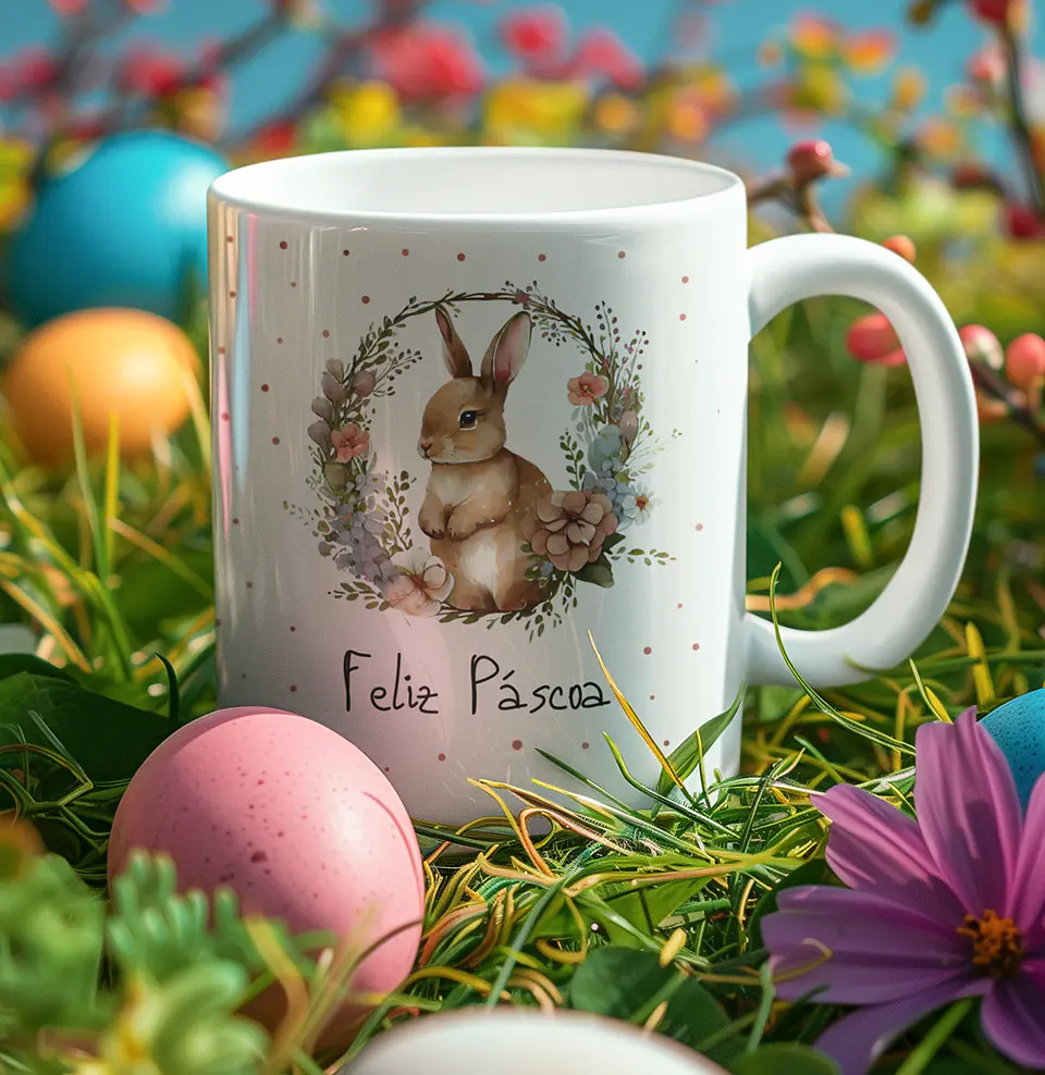 11 Arte para Caneca Páscoa Delicada Arquivo Editável 11