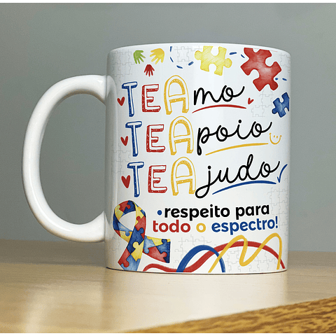 15 Artes para Caneca Autismo Arquivos em Jpg