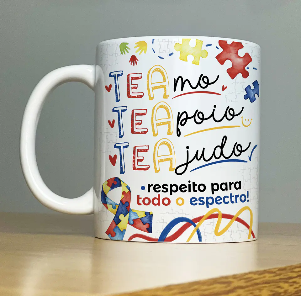 15 Artes para Caneca Autismo Arquivos em Jpg 7