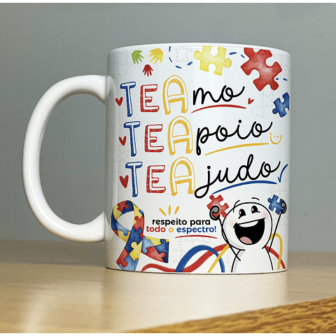 15 Artes para Caneca Autismo Arquivos em Jpg