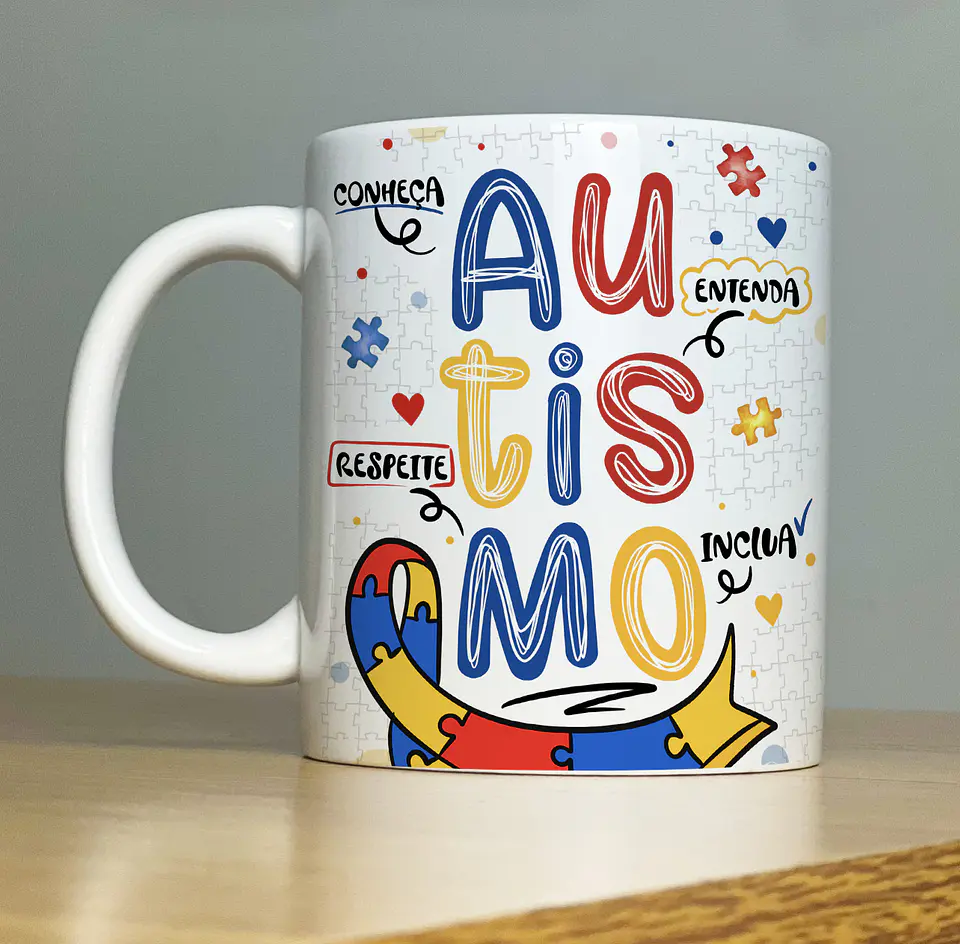 15 Artes para Caneca Autismo Arquivos em Jpg 11