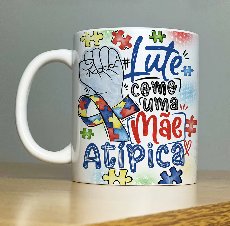 15 Artes para Caneca Autismo Arquivos em Jpg 14
