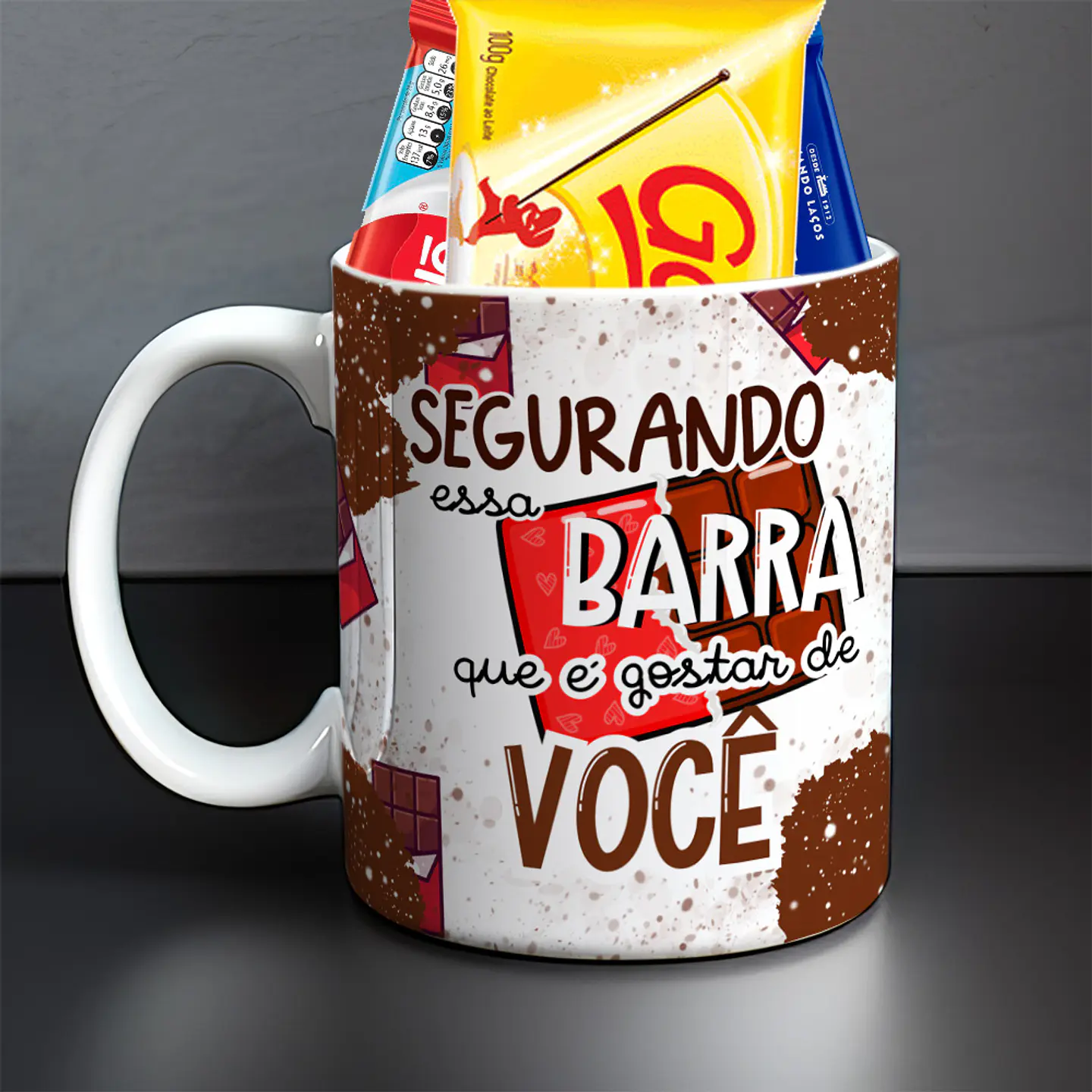 12 Arte para Caneca Páscoa Chocolates Arquivo Editável 12