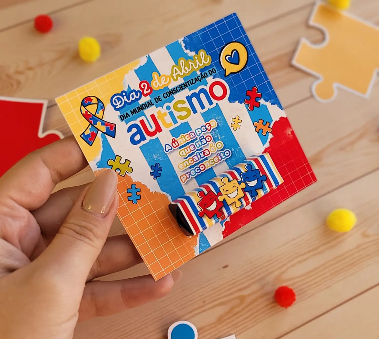 Arquivo de Corte Mimos Autismo em Pdf 8