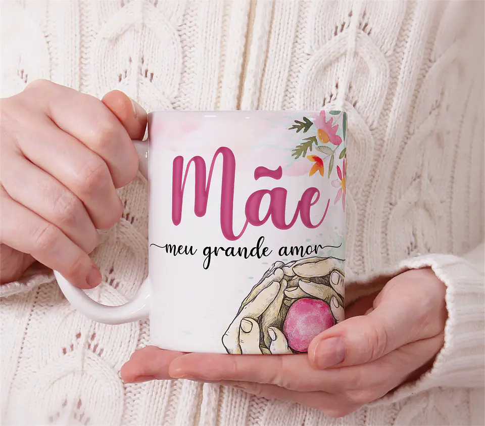 16 Artes Caneca Dia das Mães Arquivos Editável  9